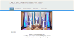 Desktop Screenshot of lailadecor.com